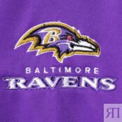 Мужская толстовка с молнией во всю длину Dunbrooke Baltimore Ravens Apprent 66615666 фото 4