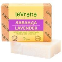 Levrana - Натуральное мыло ручной работы "Лаванда", 100 г