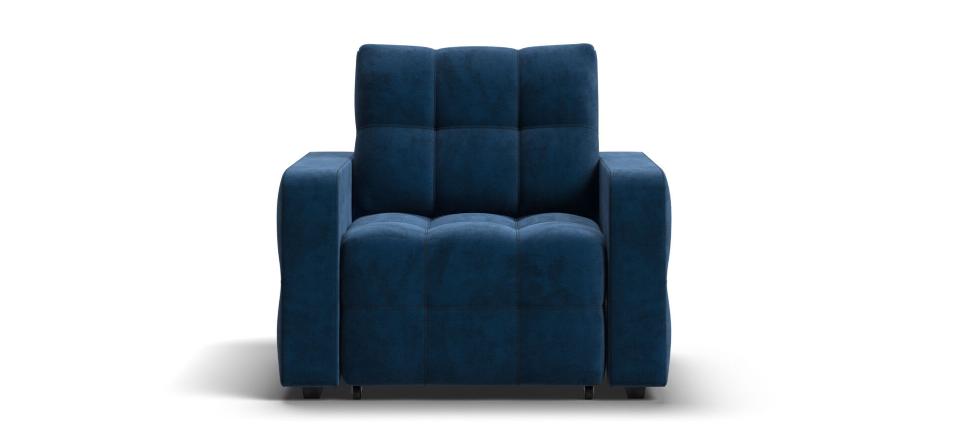 Кресло-кровать Dandy 2.0 велюр Monolit синий