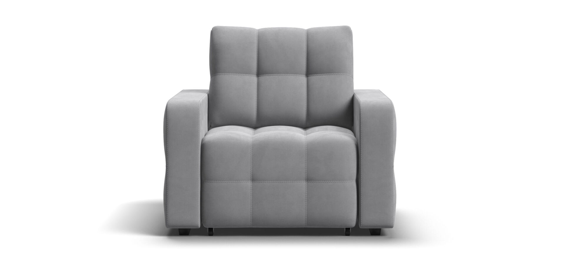 Кресло-кровать Dandy 2.0 велюр Monolit сталь