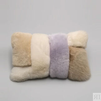 Alpaca Colorblock Lavender Подушка Inti Peru