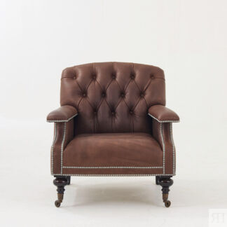 Alfred Club Burnished Mahogany Кресло Ralph Lauren Home