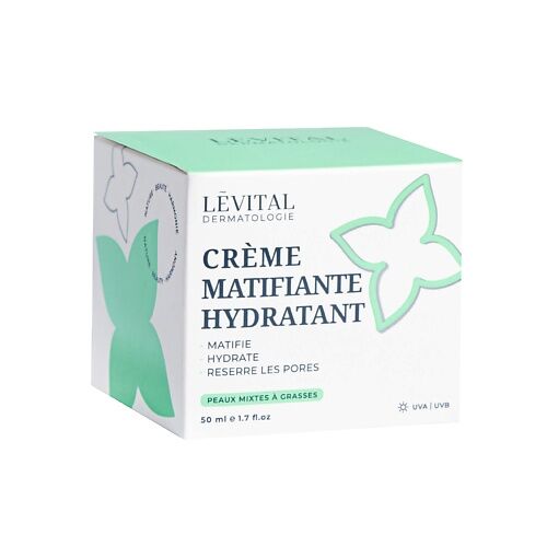LEVITAL Крем для лица матирующий для жирной кожи с лифтинг-эффектом Crème M