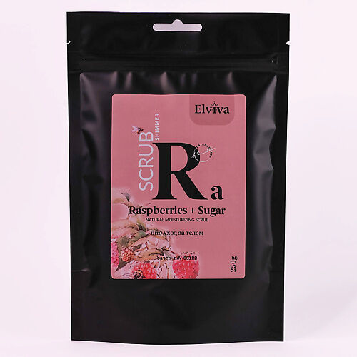 ELVIVA Скраб для тела "Raspberries and Sugar" 250.0 MPL311113 фото 1