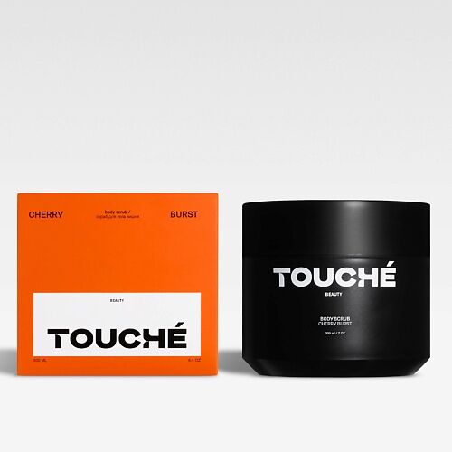 TOUCHÉ BEAUTY Антицеллюлитный скраб с маслами ВЗРЫВНЯ ВИШНЯ 300.0