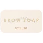 FOCALLURE Мыло для бровей Brow Styling Soap с щеточкой