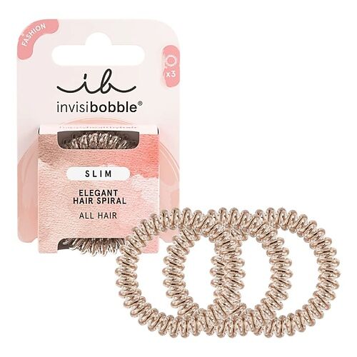 INVISIBOBBLE Резинка-браслет для волос Slim Bronze Me Pretty