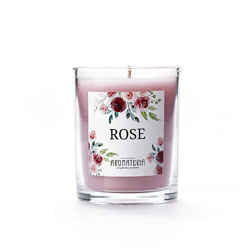 AROMATERIA Ароматическая свеча Роза / Rose 100.0