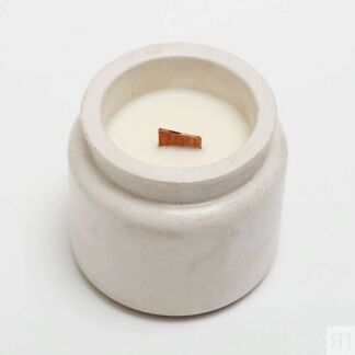AROMATERIA Свеча из соевого воска в гипсовом стакане "Непал" 110.0