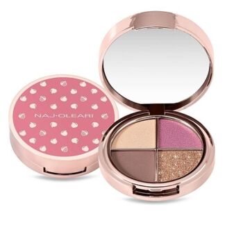 NAJ OLEARI Палетка теней для век Eyeshadow Quad