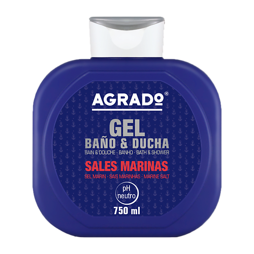 AGRADO Гель для душа MARINE SALTS 750.0 MPL299033 фото 1