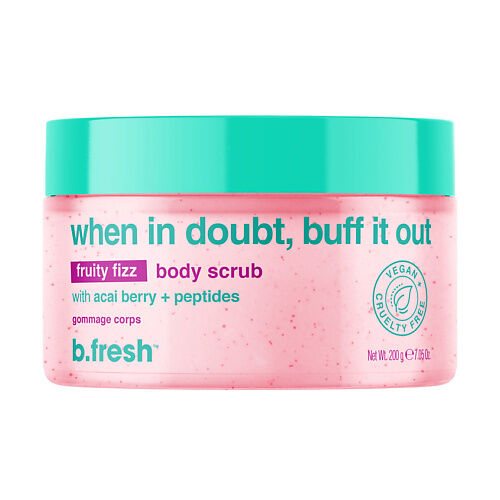 B.FRESH Скраб для тела when in doubt, buff it out body scrub 200.0 MPL230533 фото 1