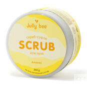 JULLY BEE Скраб-суфле для тела cахарно-солевой с ароматом Ананаса BODY CARE JCA603240 фото 3