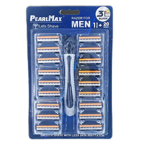 PEARLMAX Мужская бритва со сменными кассетами Lets Shave 1.0 MPL193727 фото 1