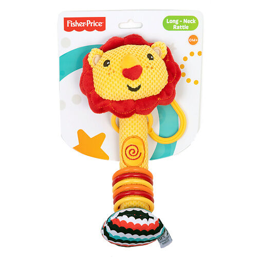 FISHER PRICE Погремушка плюшевая Львёнок 0+ MPL096825 фото 1