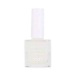 SODA Матовое покрытие для ногтей MATTE TOPCOAT #matteside