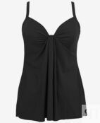 Топ танкини на косточках so riche marina, созданный для macy's Miraclesuit, 2912543 | Black фото 4