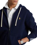Фирменная мужская флисовая толстовка с капюшоном Polo Ralph Lauren, мульти
