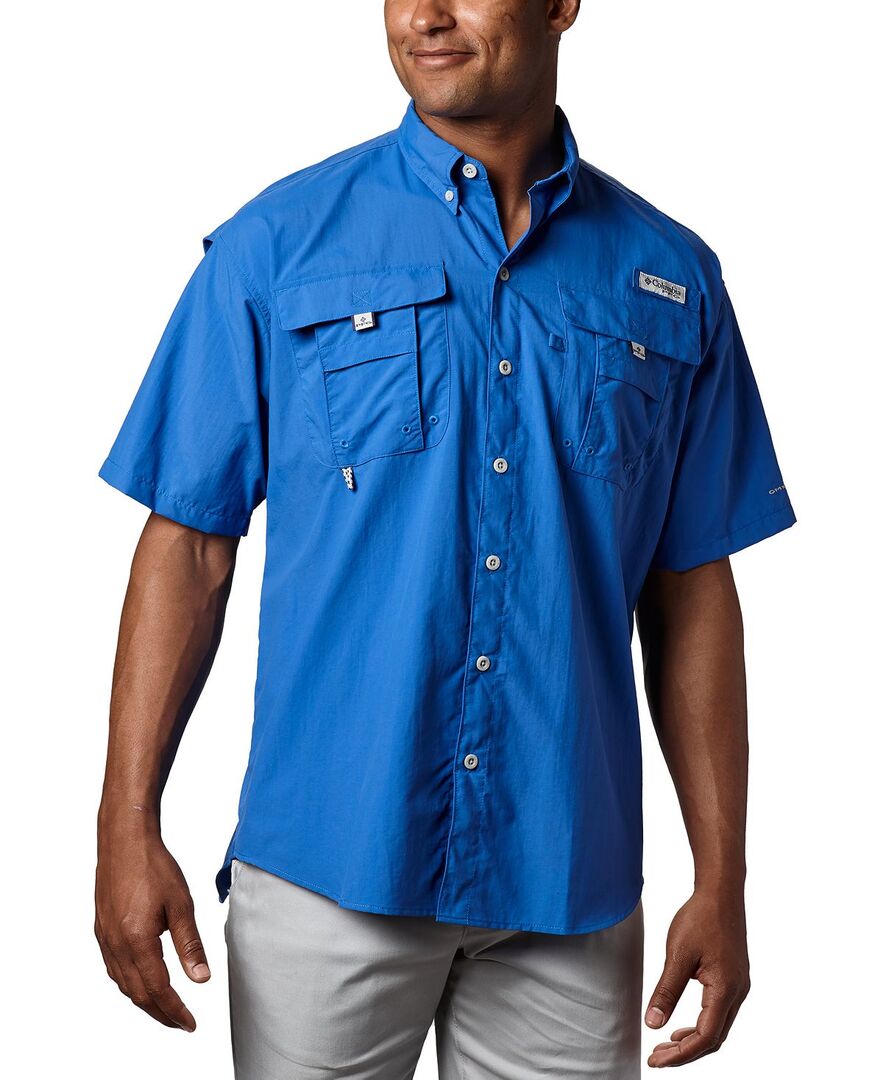 Мужская рубашка с коротким рукавом big & tall bahama ii Columbia, мульти