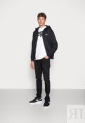 Толстовка на молнии Nike Club Hoodie, черный / черный