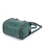 Женская мини-сумка через плечо из натуральной кожи OLD TREND, зеленый
