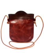 Женская сумка через плечо Out West из натуральной кожи OLD TREND, коричневы