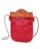 Женская сумка через плечо Out West из натуральной кожи OLD TREND, красный