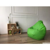 Кресло-мешок DreamBag Зеленая экокожа 3XL 150x110