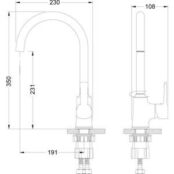 Смеситель для кухни Lemark Evitta (LM0505C) LM0505C фото 2