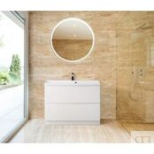 Мебель для ванной BelBagno Marino 80x45 Bianco Lucido фото 1