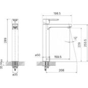 Смеситель для раковины IDDIS Sena хром (SENSB01i01) SENSB01i01 фото 2