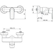 Смеситель для душа Ideal Standard Connect Air (A7032AA) A7032AA фото 2