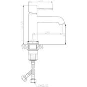 Смеситель для раковины Orange Karl хром (M05-021cr) M05-021cr фото 2