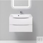 Тумба под раковину BelBagno Marino 75 bianco opaco (MARINO-750-2C-SO-BO-P) MARINO-750-2C-SO-BO-P фото 1