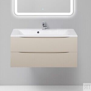 Тумба с раковиной BelBagno Marino 100 crema opaco (MARINO-1000-2C-SO-CO-P,