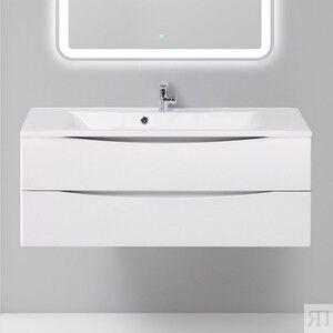 Тумба с раковиной BelBagno Marino 120 bianco opaco (MARINO-1200-2C-SO-BO-P,