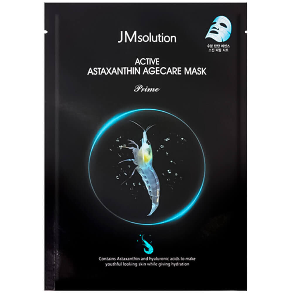 Тканевая маска JM Solution Active Astaxantine Agecare Mask Prime фото 1