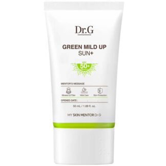 Солнцезащитный крем Dr.G Green Mild Up Sun+ SPF 50+ PA++++