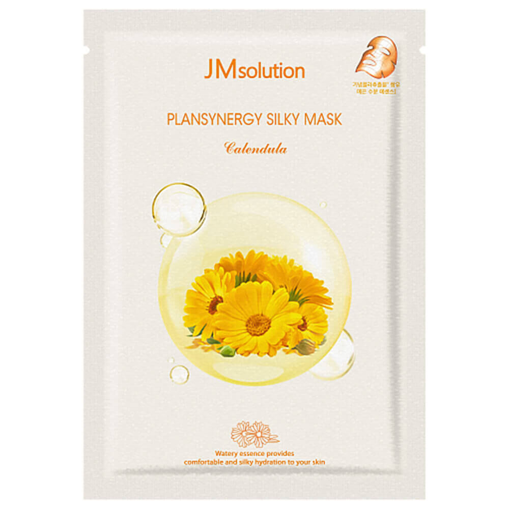 Тканевая маска JM Solution Plansynergy Silky Mask Calendula фото 1