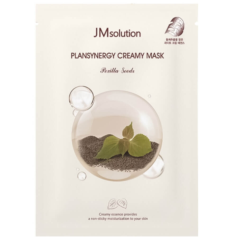 Тканевая маска JM Solution Plansynergy Creamy Mask Perilla Seeds фото 1