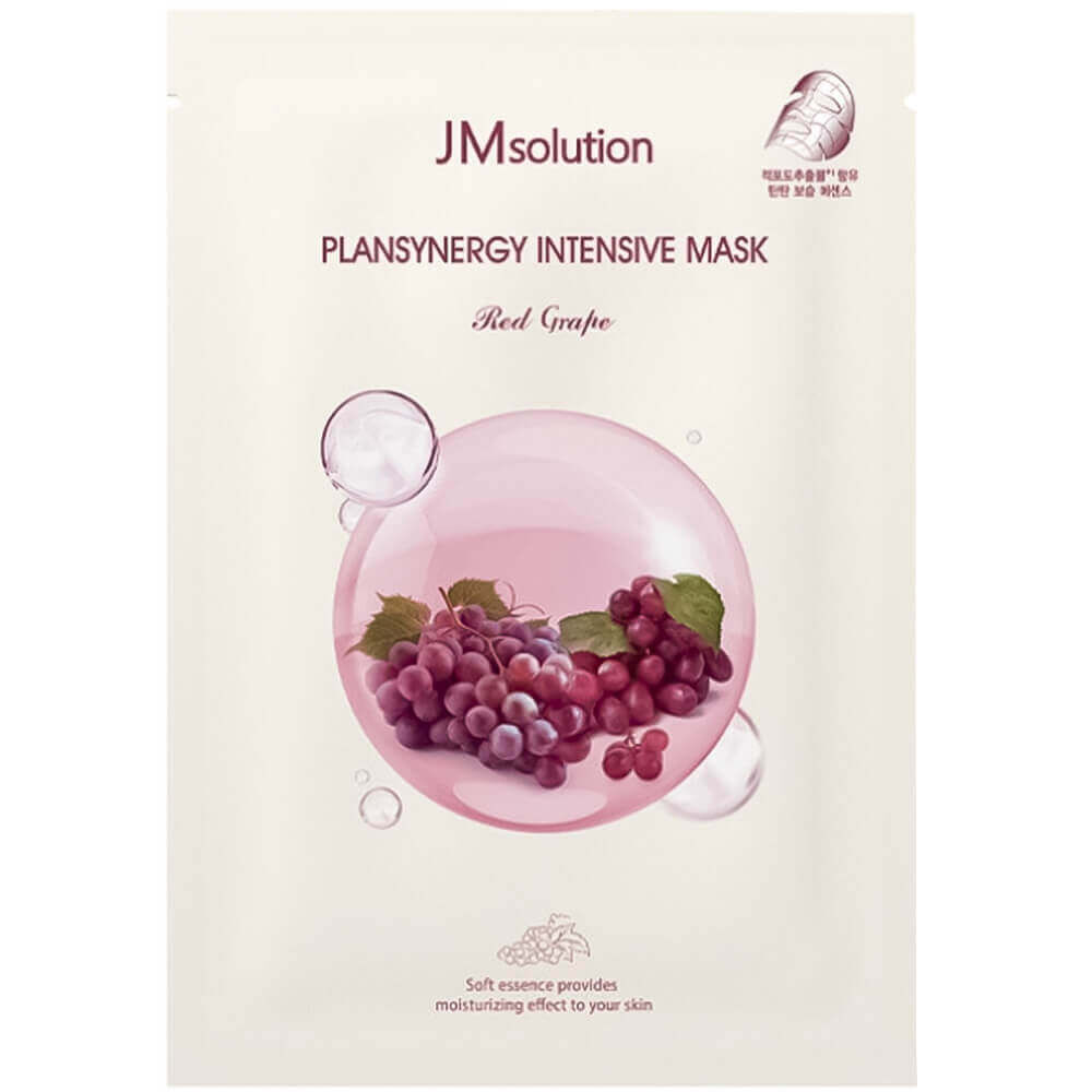 Тканевая маска JM Solution Plansynergy Intensive Mask Red Grape фото 1