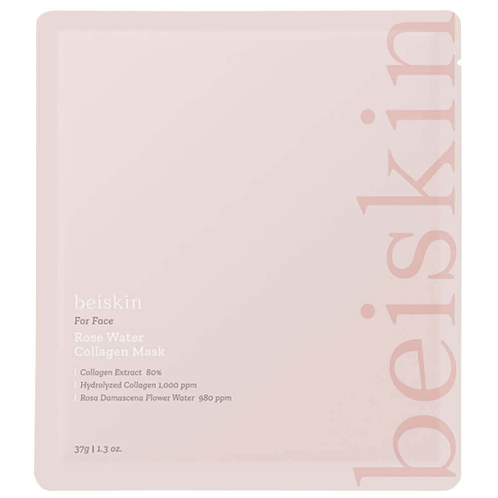 Маска для лица beiskin Rose Water Collagen Mask фото 1