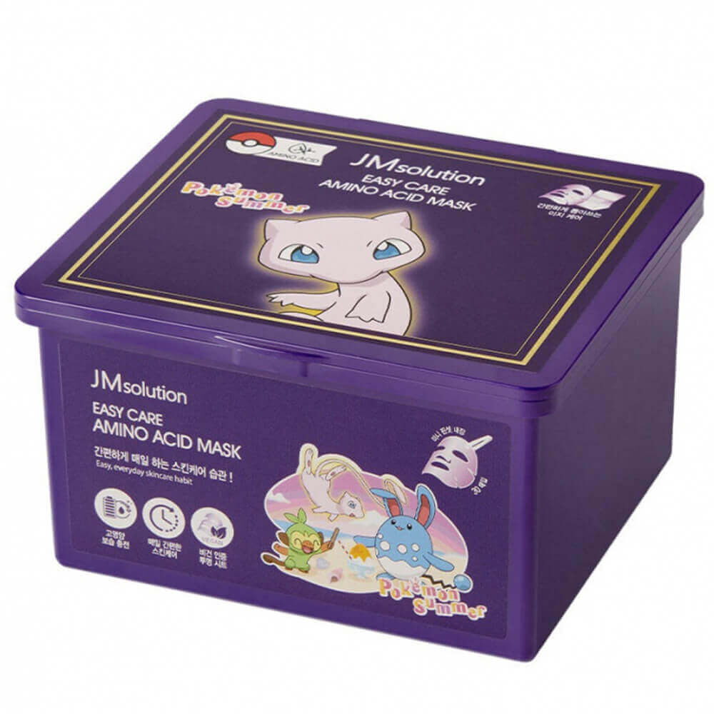 Маска для лица JM Solution Easy Care Amino Acid Mask Pokemon Summer фото 1