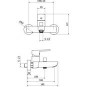 Смеситель для душа Cezares Florian (FLORIAN-DM-01) FLORIAN-DM-01 фото 2