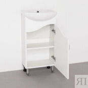 Мебель для ванной Style line Эко Волна 40 №2 белая, напольная