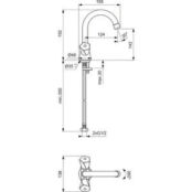 Смеситель для раковины Vidima Life хром (BA358AA) BA358AA фото 2