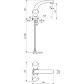 Смеситель для раковины Vidima Quadro хром (BA244AA) BA244AA фото 2