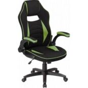 Компьютерное кресло Woodville Plast 1 green / black 11913 фото 1