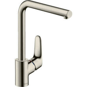 Смеситель для кухни Hansgrohe Focus M41 нержавеющая сталь (31827800)