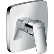 Смеситель для душа Hansgrohe Logis с механизмом, хром (71605000, 01800180) HG71605000 + HG1800180 фото 1